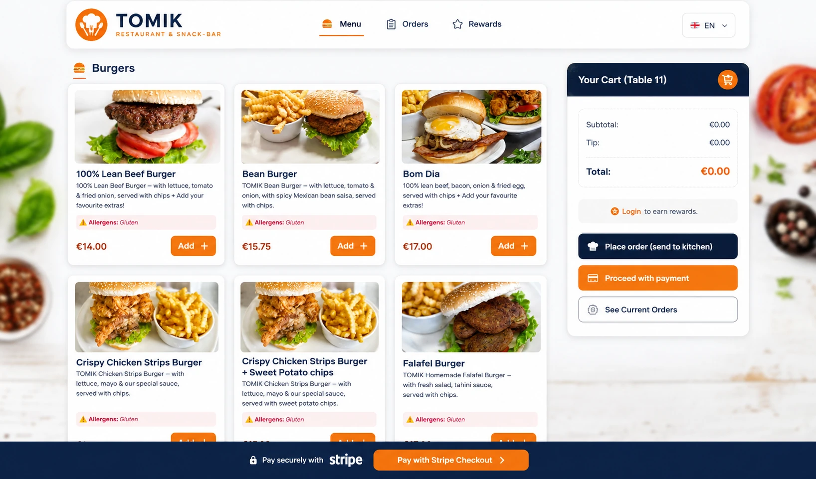 Smart Dining v3.0: All-in-One Restaurant Software | 4webHUB